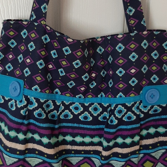 Colorful Aztec print tote bag - Picture 2 of 3